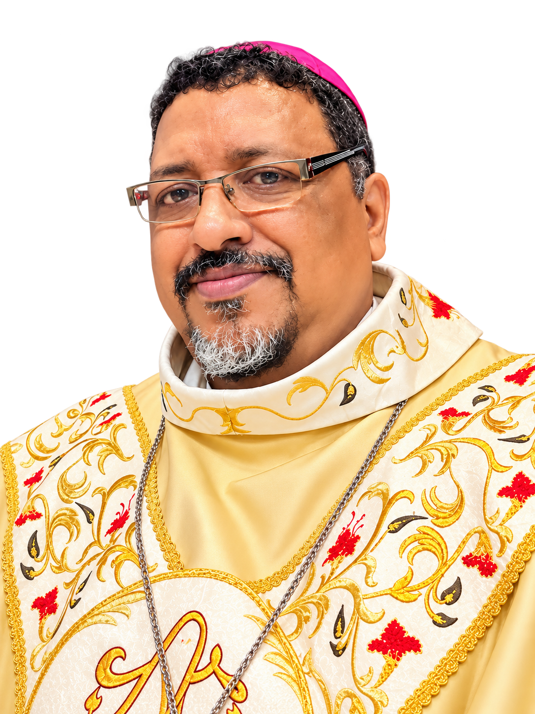 Fotografia oficial de Dom Frei Lucas Macieira da Silva
